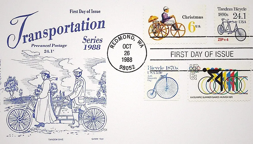 European Tandem Bike