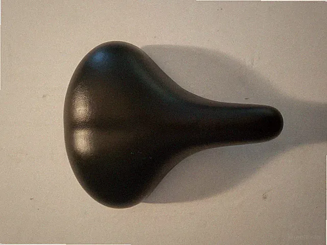 BICYCLE Bike Seat NOT BRANDED BLACK APPROX 11 BY 9"