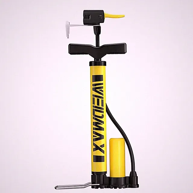 Bike Pump Portable, Bike Tire Pump, Bicycle Hand Air Pump with Presta and Sch...