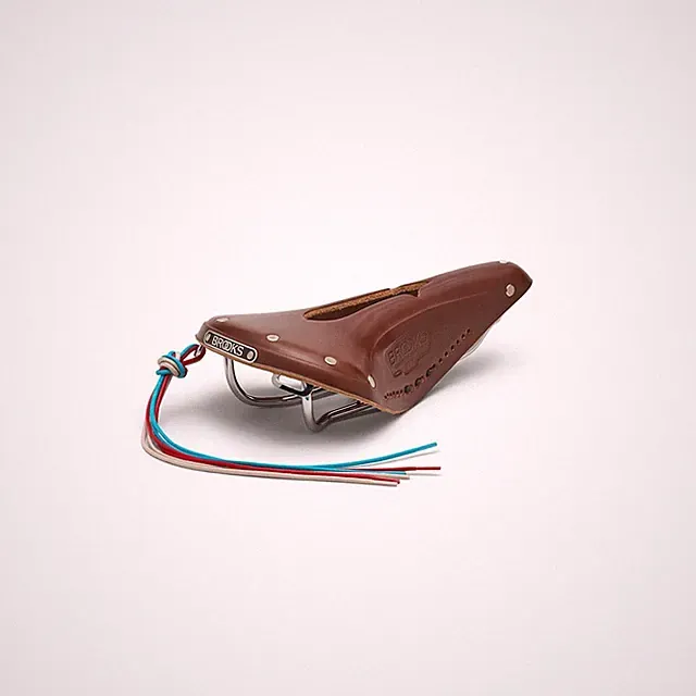 Brooks England B17 Carved, Iconic Cut-Out Leather Bike Saddle Brown