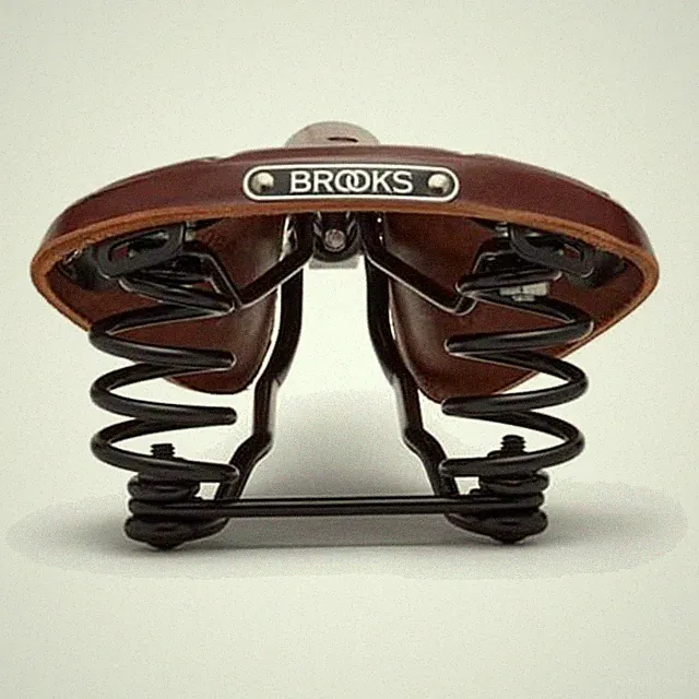 Brooks Flyer Leather Bike Saddle - Handmade in England/