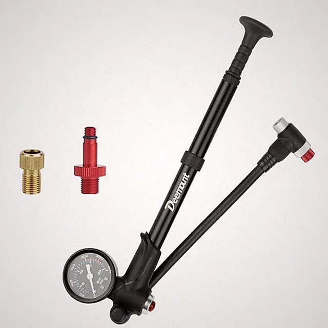 Easy to Use 300 PSI Bicycle Pump Ideal for Mountain Biking Enthusiasts