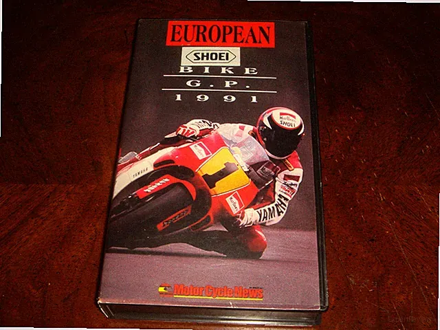 EUROPEAN MOTORCYCLE BIKE GRAND PRIX ROAD RACE 1991 VHS VIDEOTAPE Shoei Madrid