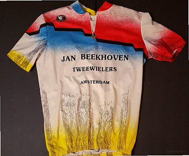 Europeans Men's Cycling Jersey Jan Beekhoven Tweewielers AMSTERDAM Vermarc