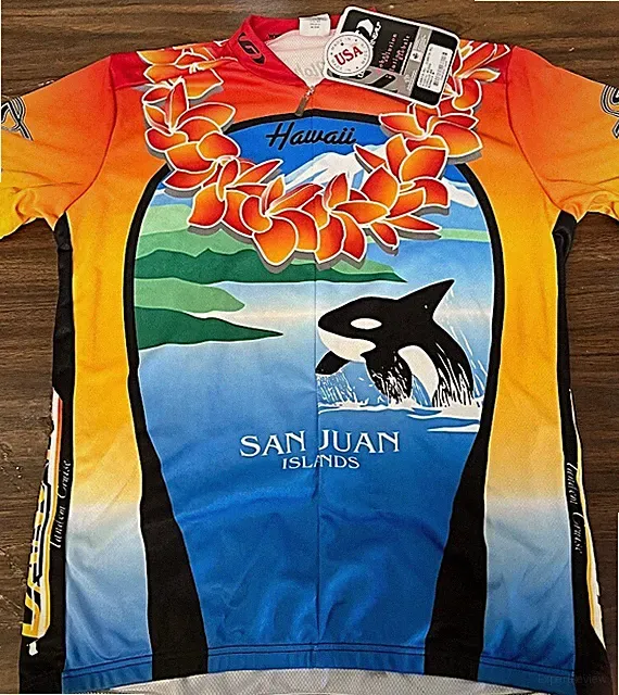 Louis Garneau Mens MEDIUM Cycling Jersey Santana European Tour Brand NEW NWT