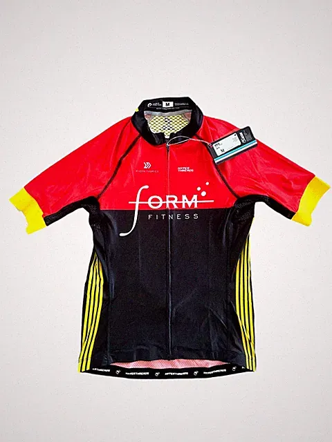 Mens Cycling Jersey Hyperthreads Pro Cycling Jersey Locking Zipper NWT