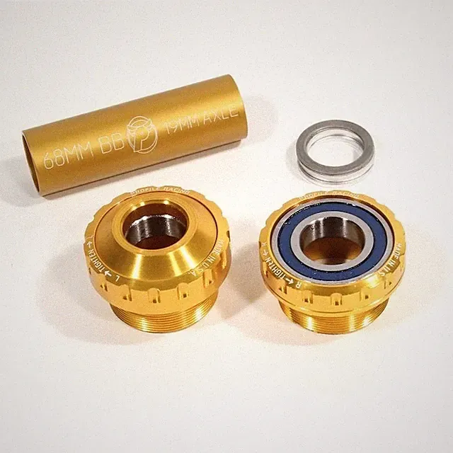 Profile BMX Euro Threaded Outboard Bottom Bracket 19mm Wheelie BikeLife GOLD