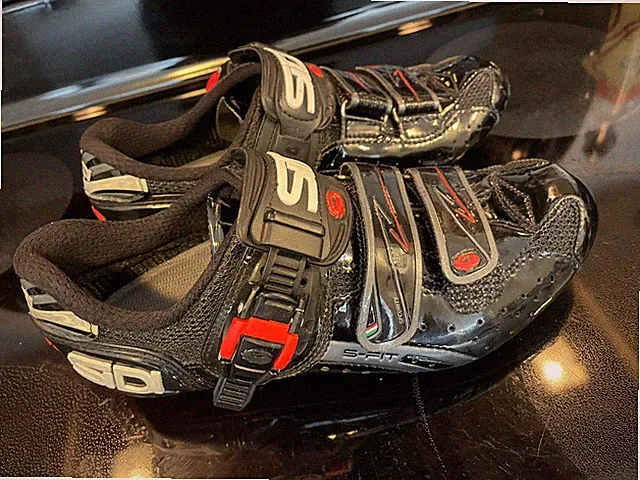 Sidi Genius Fit Road Bike Women's Cycling Shoes Carbon Sole 39 EU Black