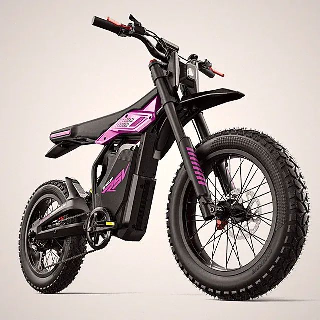 tifgalop FM110 Electric Bike 20 Inch Railing Tyres 60V 25Ah Battery Full Suspens
