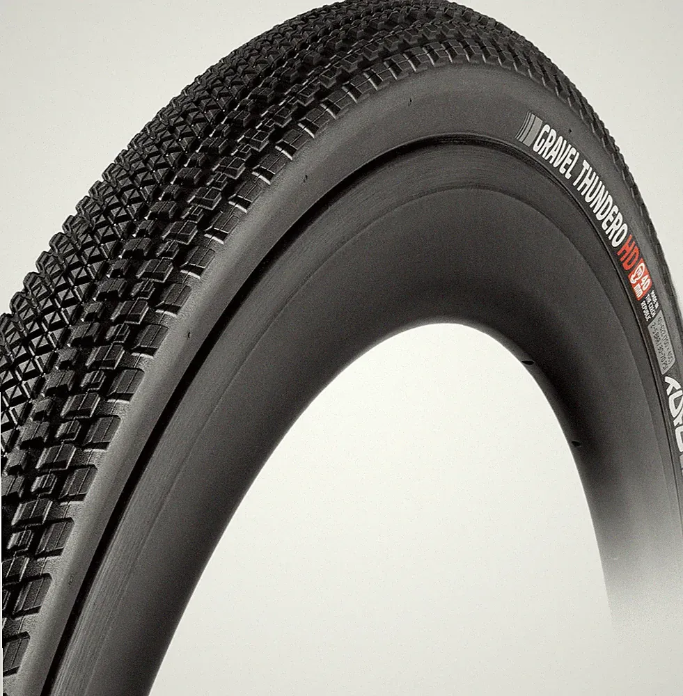 Tufo Gravel Thundero HD 700 x 44 Black Tubeless Tyre - European Made