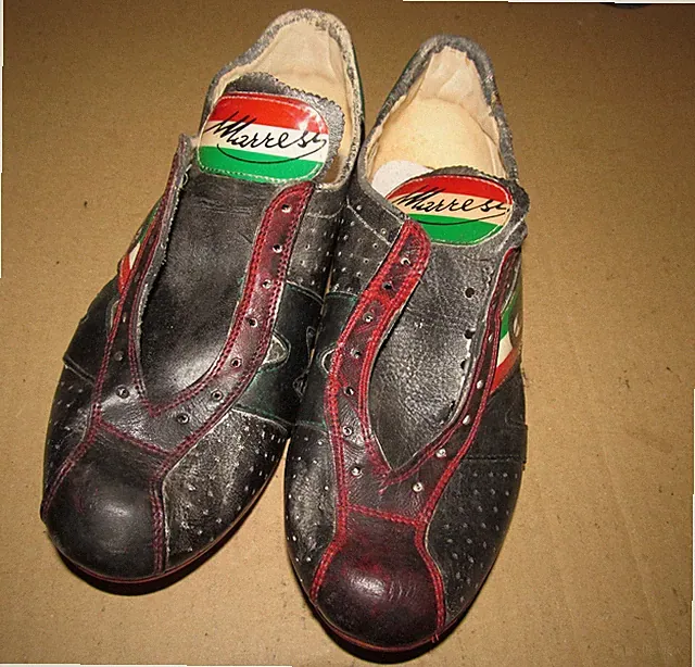 Vintage Marresi Italian Cycling Shoes European Size 40
