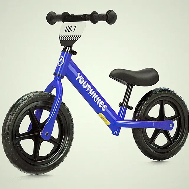 Youthkkee 12 Inch Toddler Balance Bike for 1-3 Year Olds, No-Pedal Bike with...