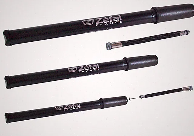ZEFAL BIKE PUMP PRESTA SCHRADER 250-300-380MM TRADITIONNAL HAND FRAME ROAD MTB